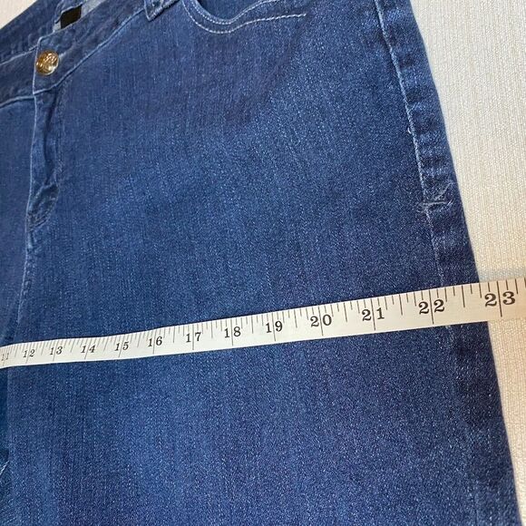 Lane Bryant Slim High Rise Straight Leg Jeans Women's Plus Size 20 - Picture 11 of 14